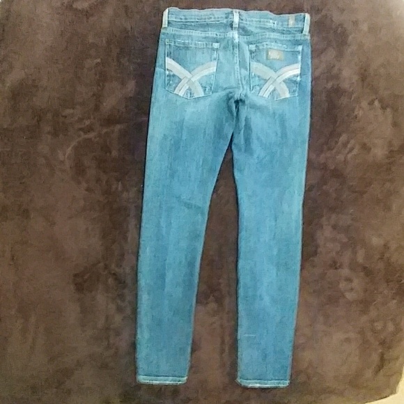 7 FAM Organic Cotton Gwenevere Spr Skny Jns sz28 - Picture 3 of 8